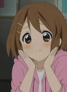 New trending GIF tagged anime cute happy blush… | Trending Gifs