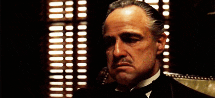 Don Corleone Godfather animated GIF