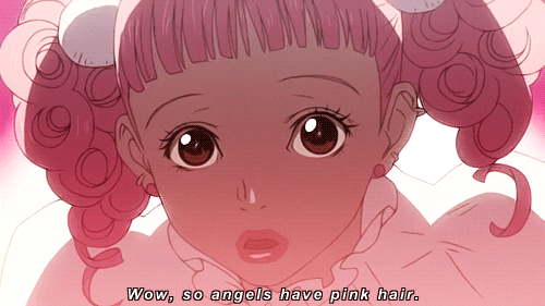Resultado de imagen para pink anime gif