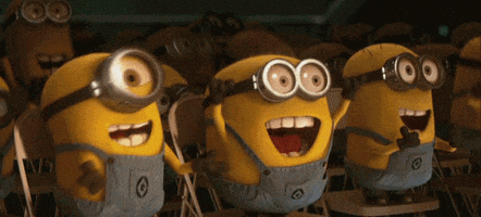 Applause Despicable Me animated GIF