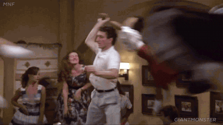 Funny Birthday Dance Ace Ventura GIF