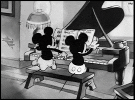 1933 Black And White animated GIF