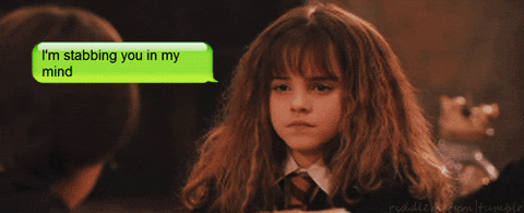 funny harry potter mind hermione granger hermione GIF