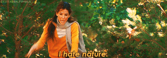 nature sandra bullock garden the proposal i hate nature
