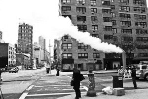 Black And White New York City animated GIF