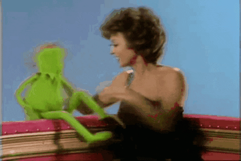 New trending GIF tagged muppets kermit the frog… | Trending Gifs