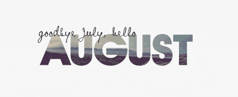 August Summer animated GIF