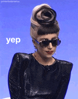 Celebrities Lady Gaga animated GIF