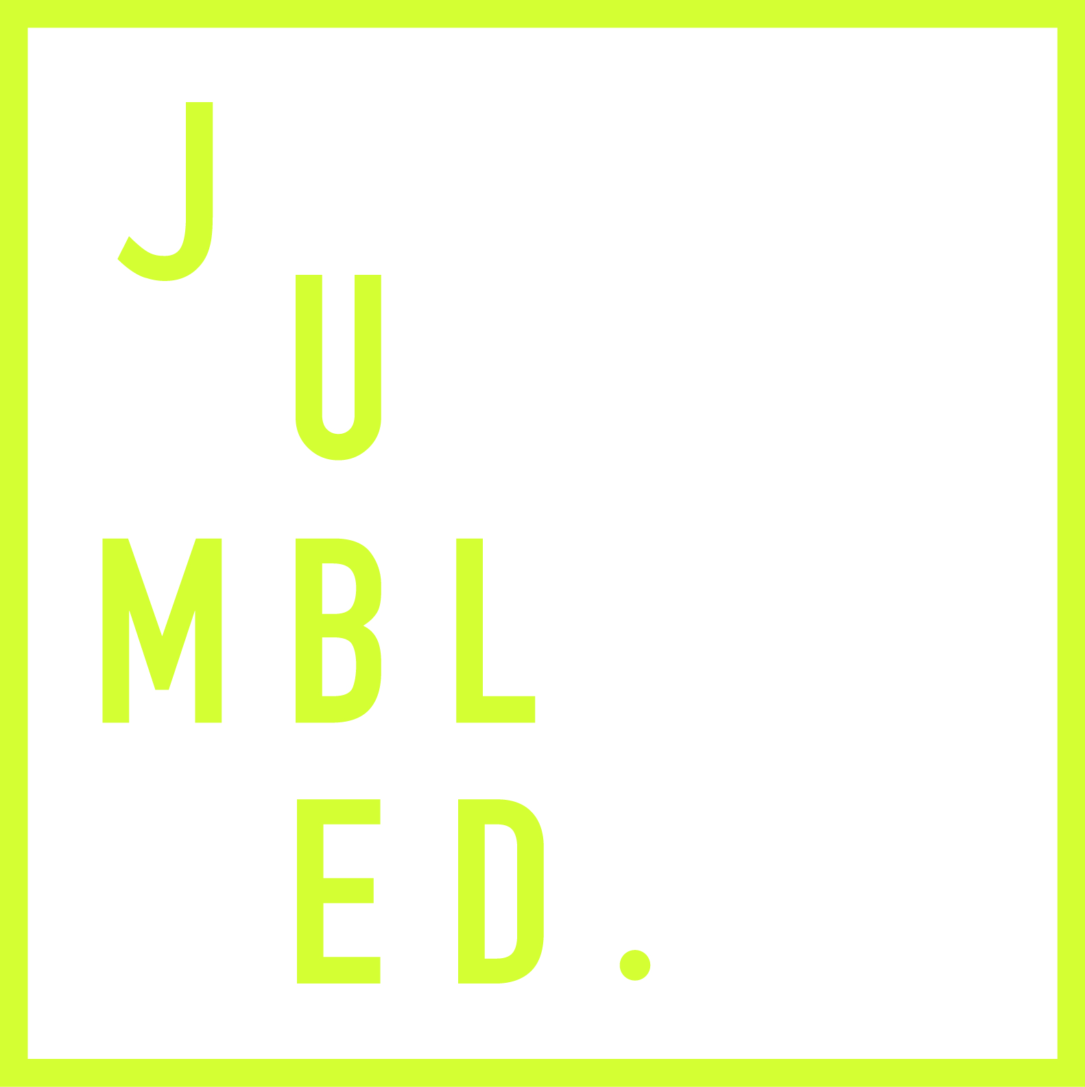 Giphy profile picture for @JUMBLED