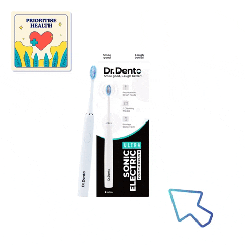 DrDento brush toothbrush electricbrush drdento ultra sonic electric toothbrush GIF