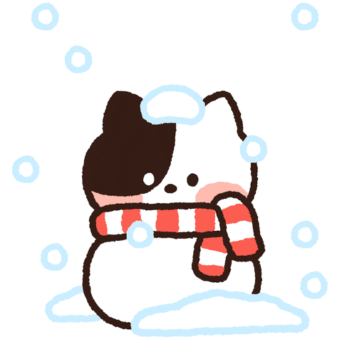 Cat Christmas GIF by LINE FRIENDS