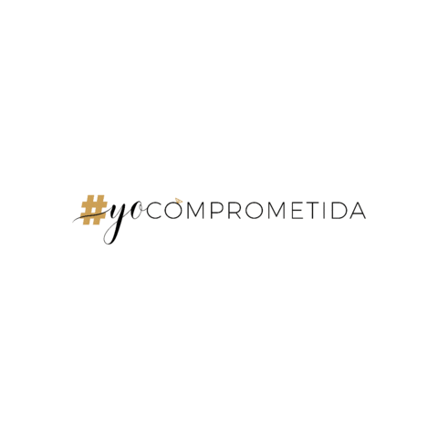 Yo Comprometida Sticker