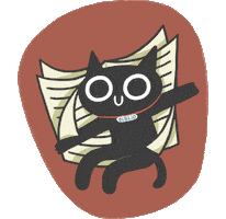 Book Library Sticker