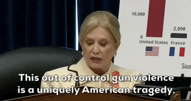Carolyn Maloney Gun Violence GIF by GIPHY News