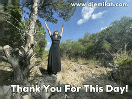 Thank You For Today GIF by Djemilah Birnie