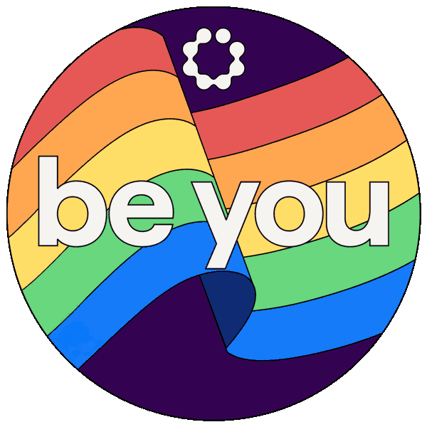 Pride Be You Sticker by Cyera