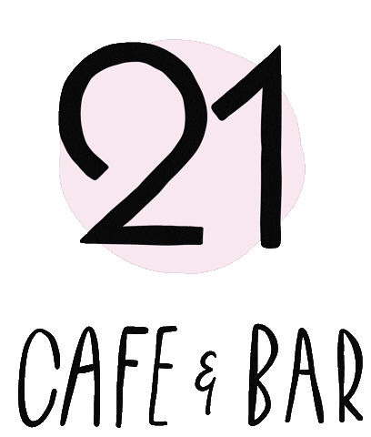 Cafe & Bar 21 Sticker