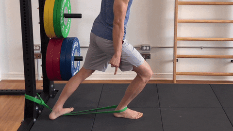 Mobility Exercises for Running Injuries - Banded Dorsiflexion Mobilization