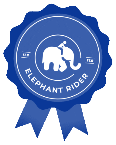 Elephantrider Sticker by ridersandelephants