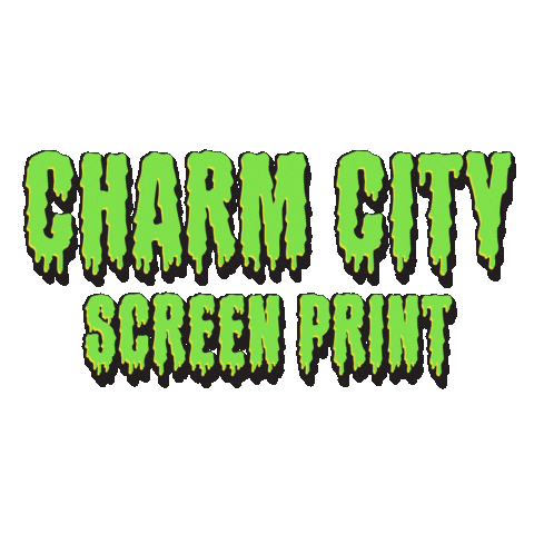 Icecream Ink Sticker by Charm City Screen Print