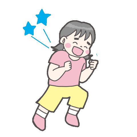 Happy Girl Sticker