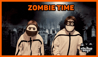 Halloween Zombie GIF by Stick Up Music