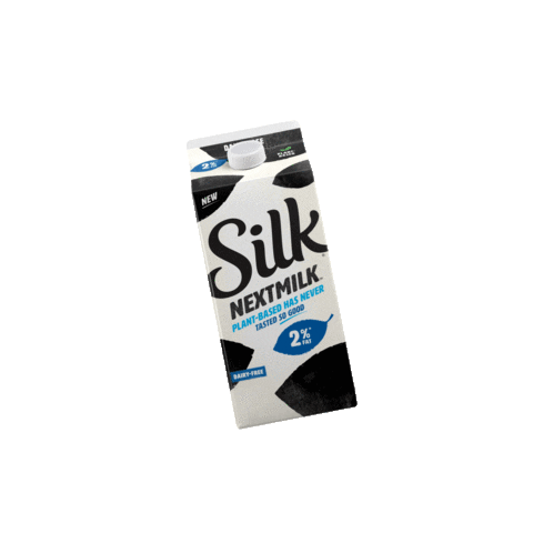 Plant Based Milk Sticker by Silk Canada