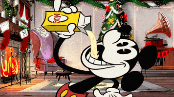 Merry Christmas Party GIF by Mickey Mouse