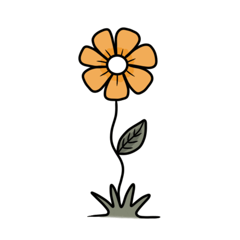 Flower Sticker