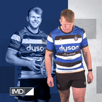 Rugby Union Try GIF by Bath Rugby
