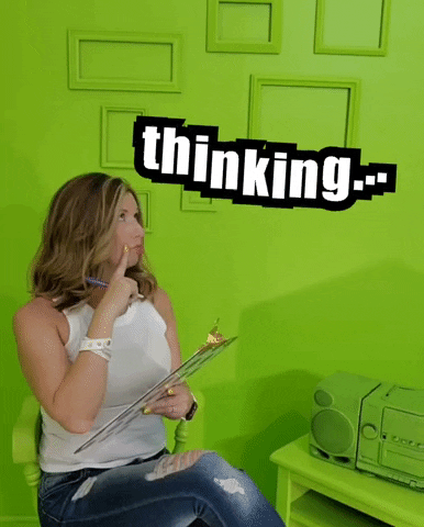 Thinking Waiting GIF by Crissy Conner