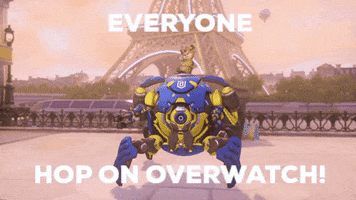 Get On Overwatch GIF