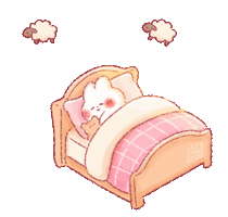 Sleepy Bedtime Sticker