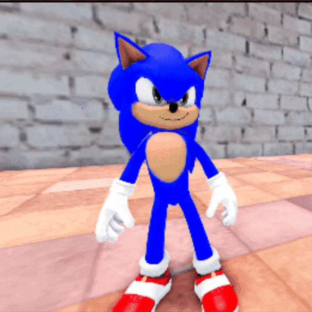 Stretching Sonic The Hedgehog GIF by Friendly Neighbor Records