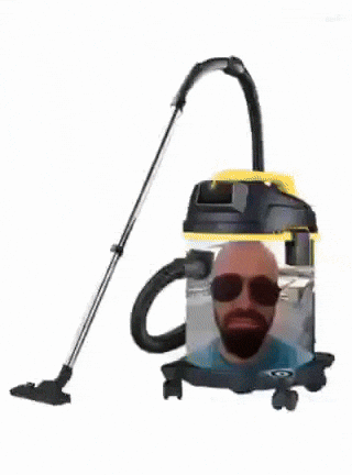 Vacuum Cleaner Coffee GIF
