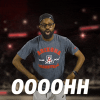 Arizona Wildcats Ooooh GIF by Basketball Madness