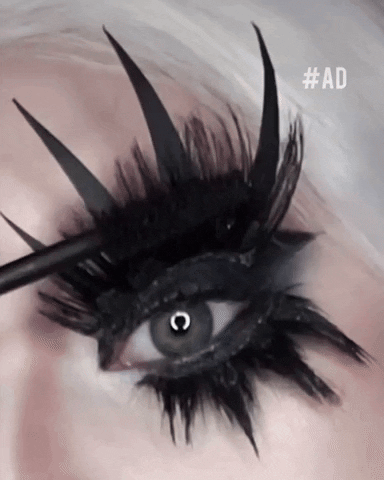 VenusEnvyDrag makeup eye lashes mascara GIF