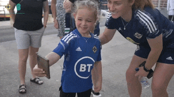 Little Girl Football GIF by Northern Ireland