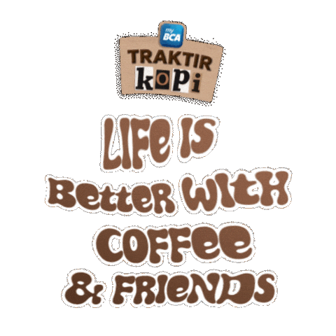 Coffee Friends Sticker by VIRA BCA