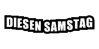 Diesen Samstag Sticker by Discotron3000
