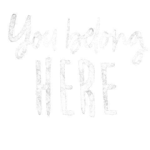 You Belong Here Young Adults Sticker