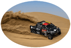 Dakar Rally Sticker by Benediktas Vanagas