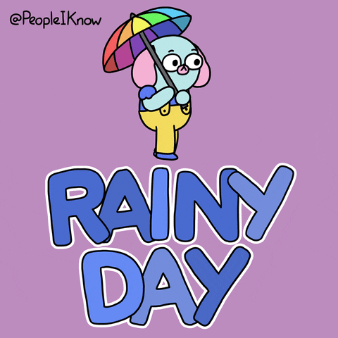Raining Rainy Day GIF by Timothy Winchester