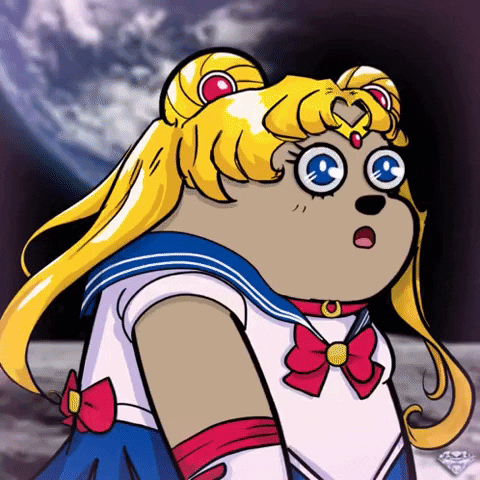Sailor Moon Nft GIF by SuperRareBears