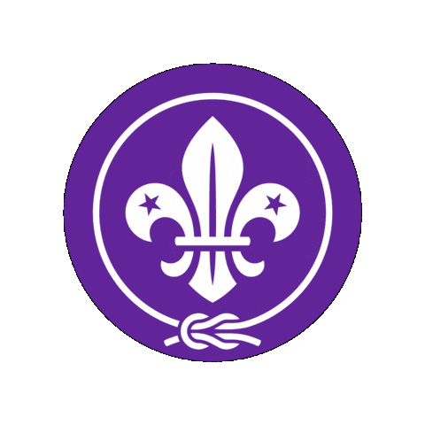 Flor De Lis Badge Sticker by World Scouting