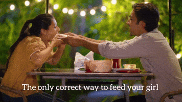 Couple Eating GIF