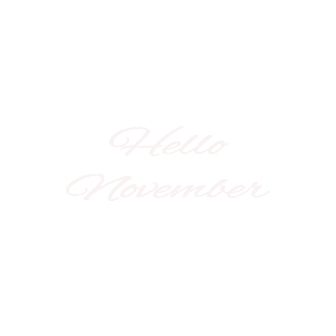 November Herbst Sticker