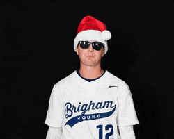 Christmas Spin GIF by BYU Cougars