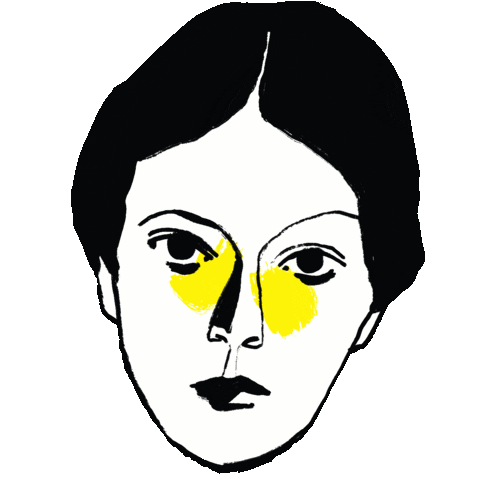 Facesticker Sticker by Tina Berning