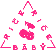 New Zealand Pink Sticker by Rice Rice Baby